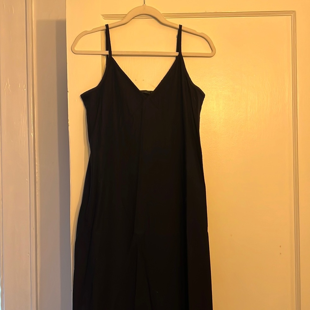 Jenni Kayne Riviera Slip Dress in Black